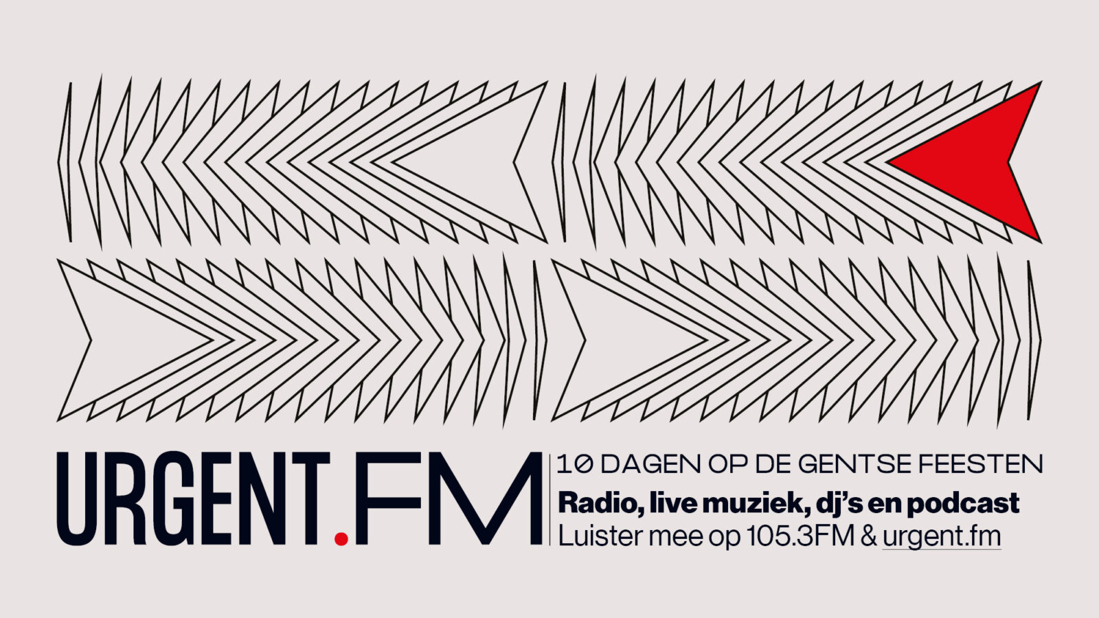 picture of Urgent.fm vervlecht met het feestgedruis van de Gentse Feesten